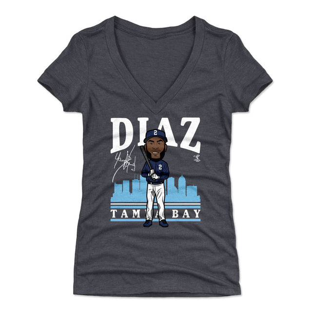 Yandy Diaz Women's V-Neck T-Shirt | 500 LEVEL