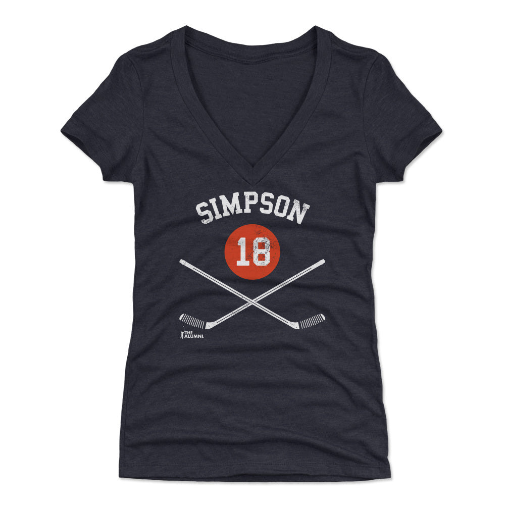 Craig Simpson Women's V-Neck T-Shirt | 500 LEVEL