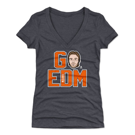 Connor McDavid Women's V-Neck T-Shirt | 500 LEVEL