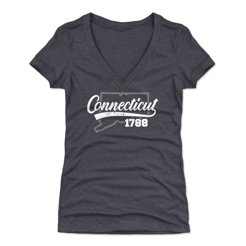 Connecticut Women&#39;s V-Neck T-Shirt | 500 LEVEL