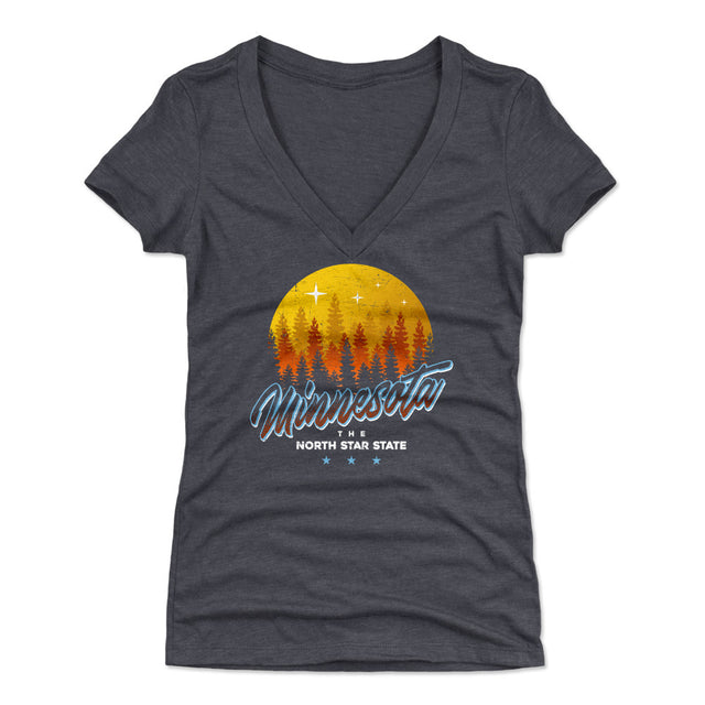 Minnesota Women's V-Neck T-Shirt | 500 LEVEL