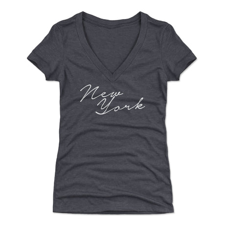New York Women's V-Neck T-Shirt | 500 LEVEL