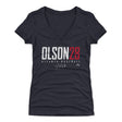 Matt Olson Women's V-Neck T-Shirt | 500 LEVEL