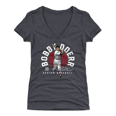 Bobby Doerr Women's V-Neck T-Shirt | 500 LEVEL