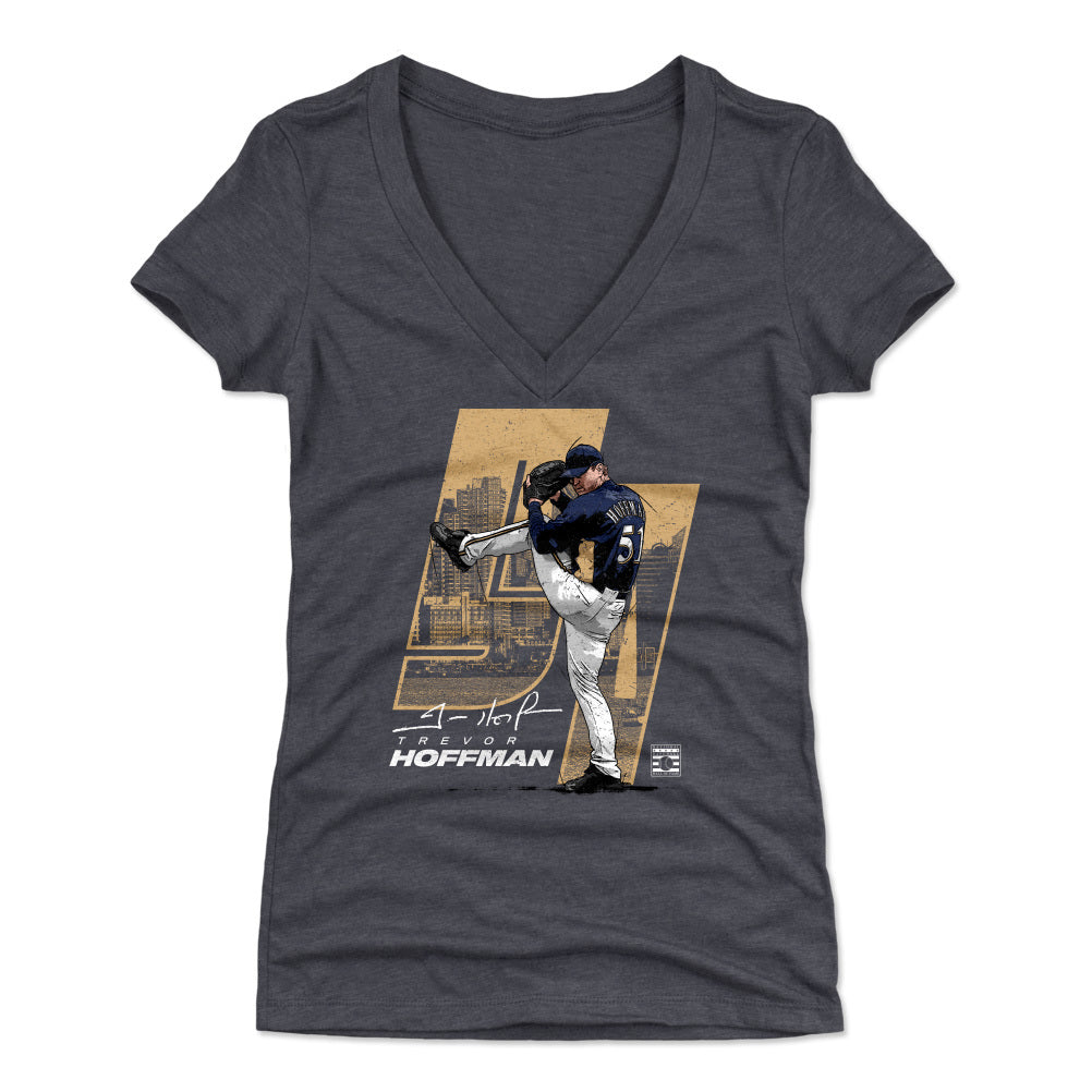 Trevor Hoffman Women's V-Neck T-Shirt | 500 LEVEL