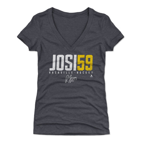 Roman Josi Women's V-Neck T-Shirt | 500 LEVEL