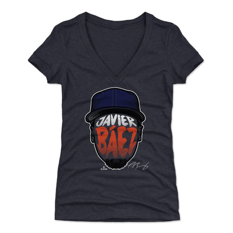 Javier Baez Women's V-Neck T-Shirt | 500 LEVEL