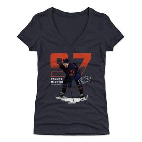 Connor McDavid Women's V-Neck T-Shirt | 500 LEVEL