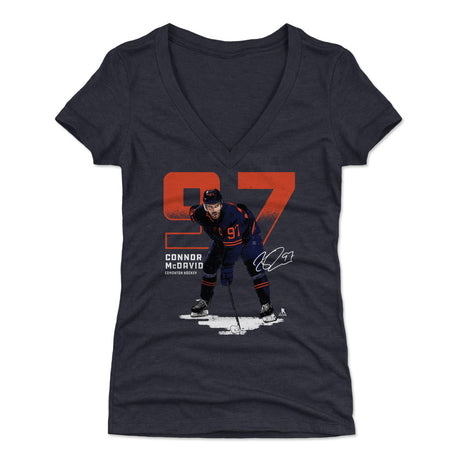 Connor McDavid Women's V-Neck T-Shirt | 500 LEVEL