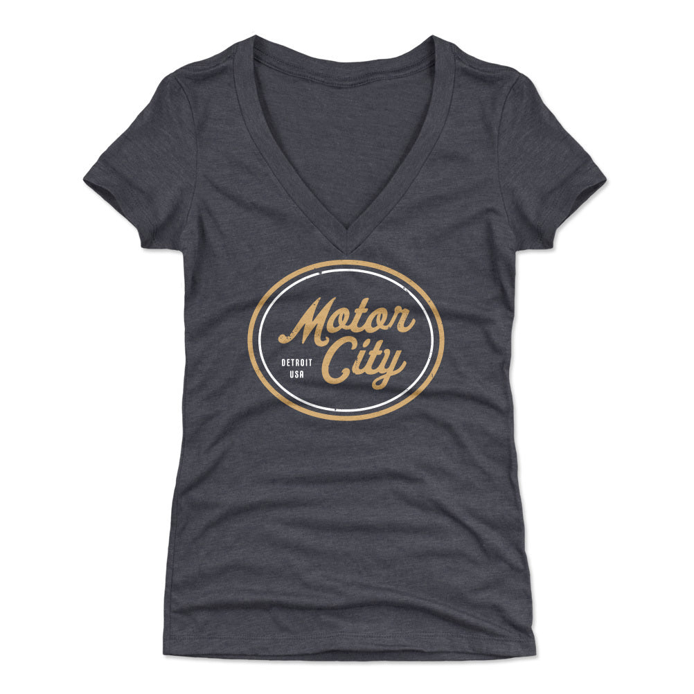 Detroit Women's V-Neck T-Shirt | 500 LEVEL