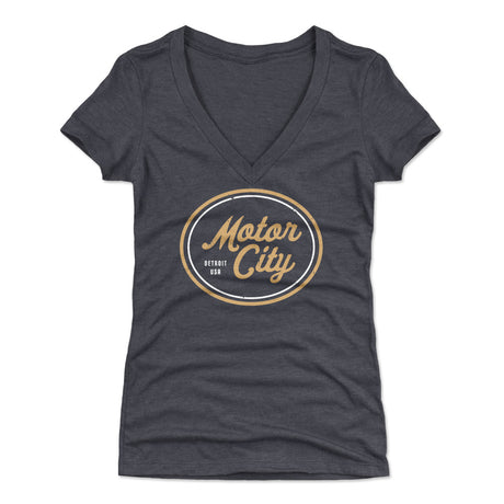 Detroit Women's V-Neck T-Shirt | 500 LEVEL