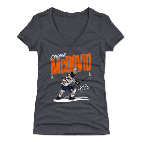 Connor McDavid Women's V-Neck T-Shirt | 500 LEVEL