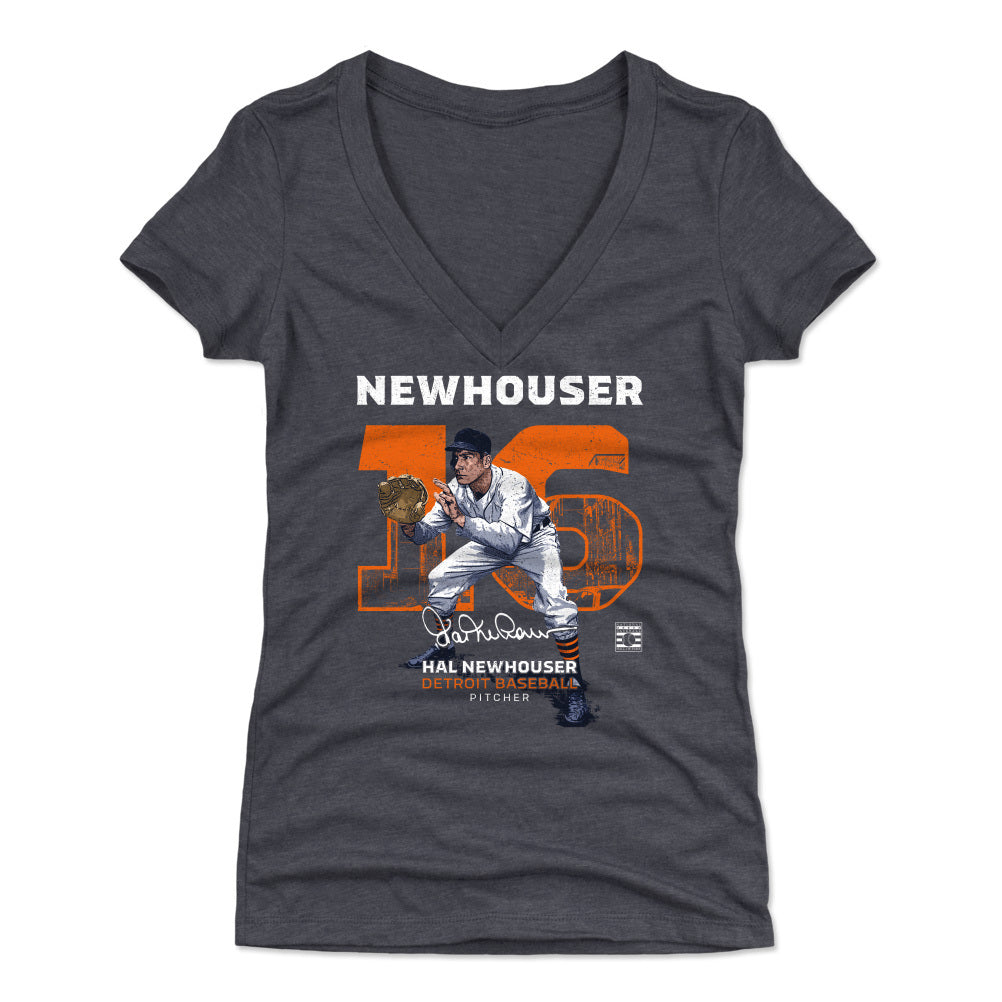Hal Newhouser Women's V-Neck T-Shirt | 500 LEVEL