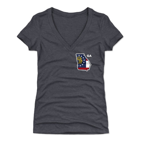 Georgia Women's V-Neck T-Shirt | 500 LEVEL