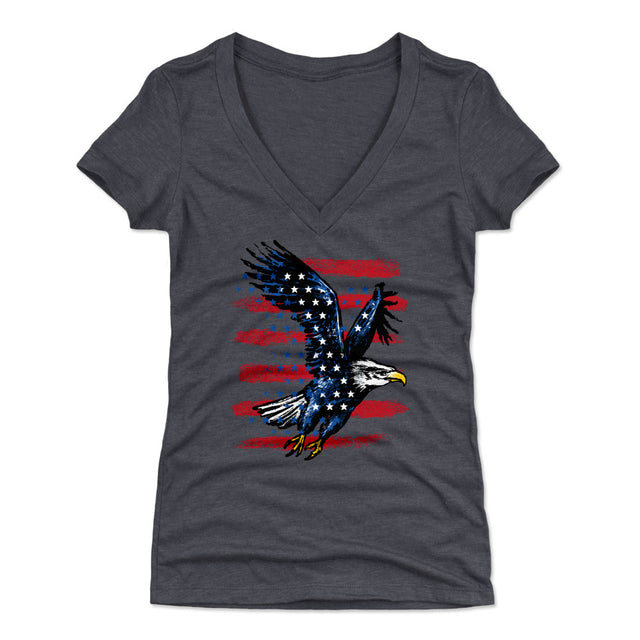 American Pride Women's V-Neck T-Shirt | 500 LEVEL