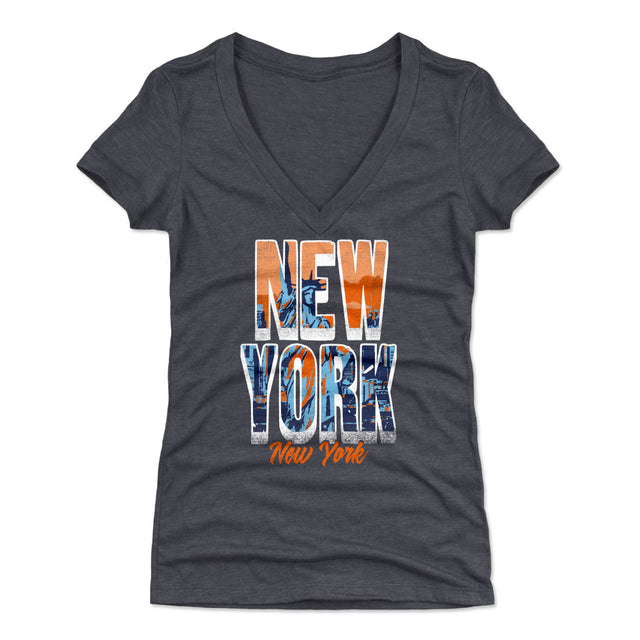 New York Women's V-Neck T-Shirt | 500 LEVEL