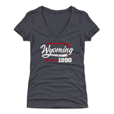 Wyoming Women's V-Neck T-Shirt | 500 LEVEL
