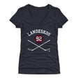 Gabriel Landeskog Women's V-Neck T-Shirt | 500 LEVEL