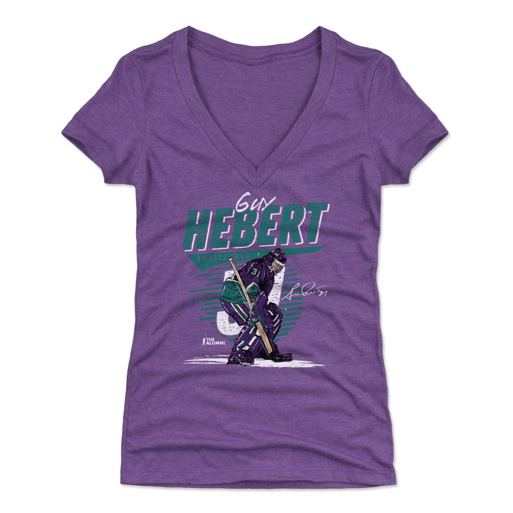 Guy Hebert Women's V-Neck T-Shirt | 500 LEVEL