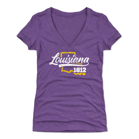 Louisiana Women's V-Neck T-Shirt | 500 LEVEL