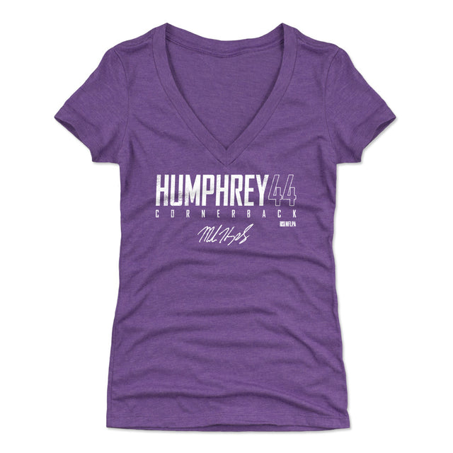 Marlon Humphrey Women's V-Neck T-Shirt | 500 LEVEL