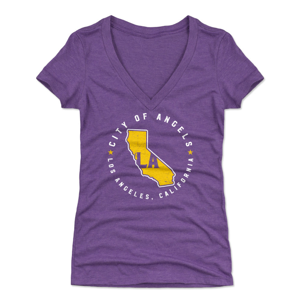 Los Angeles Women's V-Neck T-Shirt | 500 LEVEL