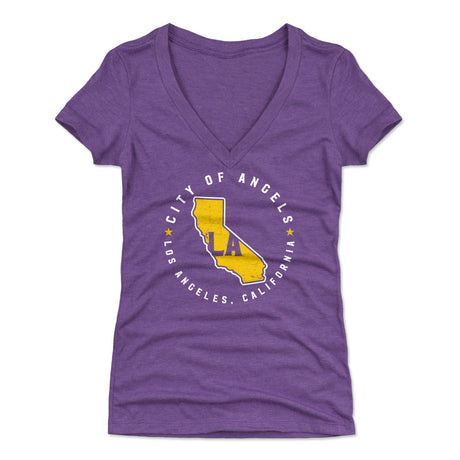 Los Angeles Women's V-Neck T-Shirt | 500 LEVEL