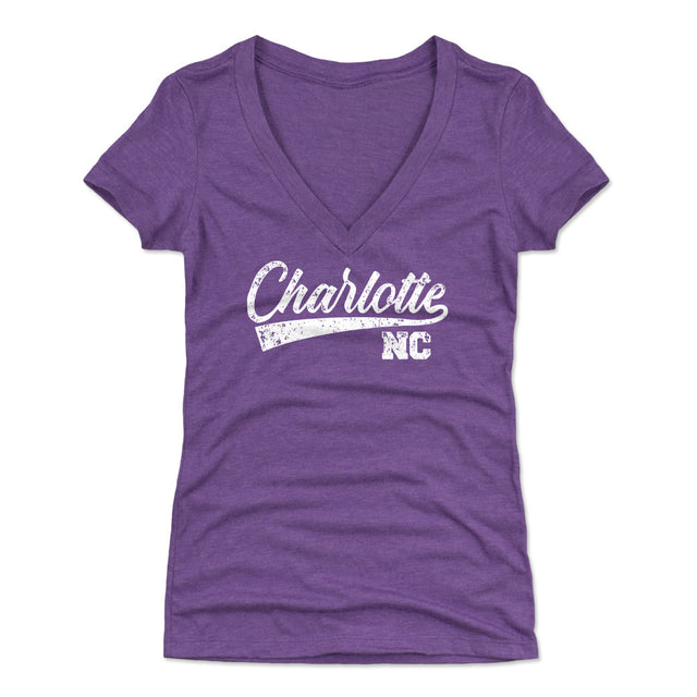 Charlotte Women's V-Neck T-Shirt | 500 LEVEL