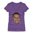 Keegan Murray Women's V-Neck T-Shirt | 500 LEVEL