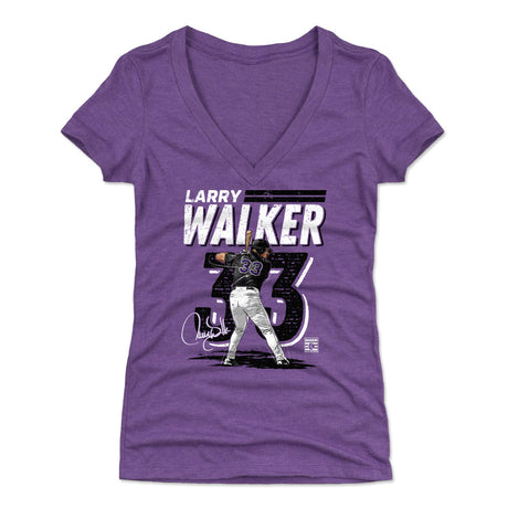 Larry Walker Women's V-Neck T-Shirt | 500 LEVEL