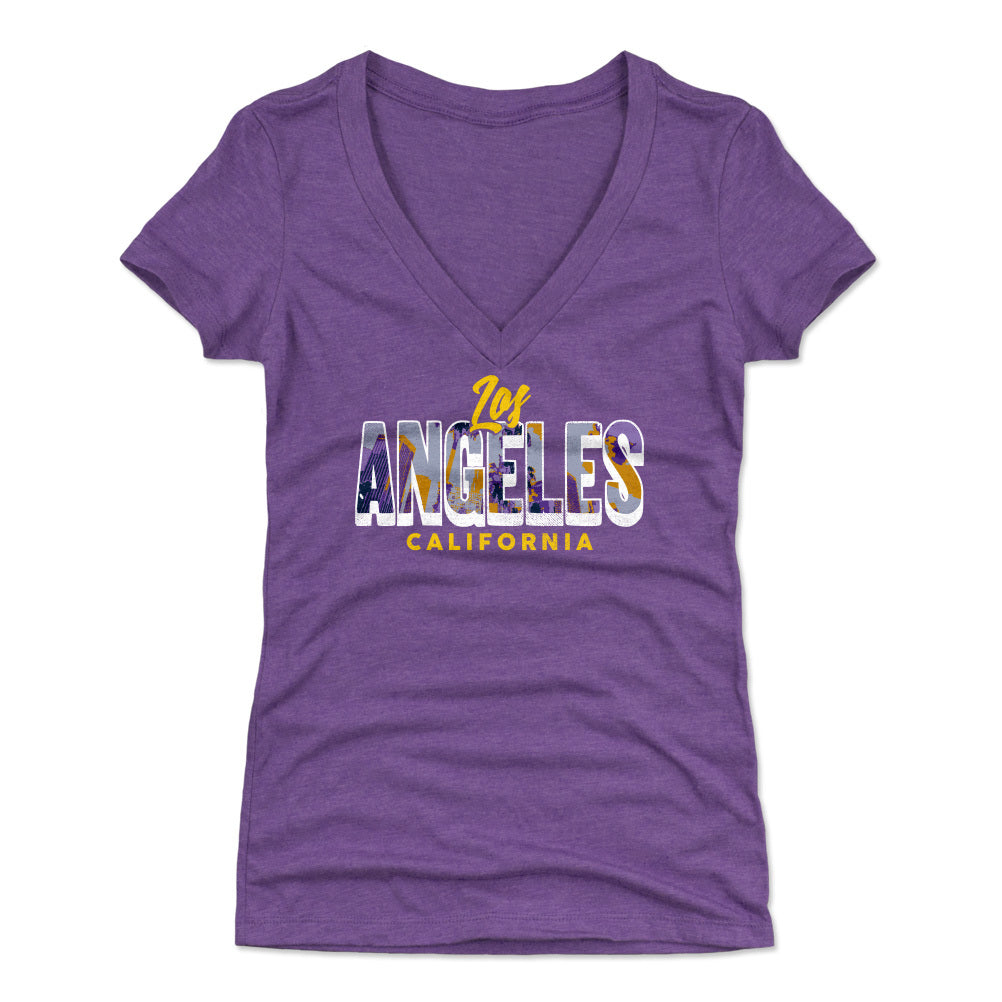 Los Angeles Women's V-Neck T-Shirt | 500 LEVEL