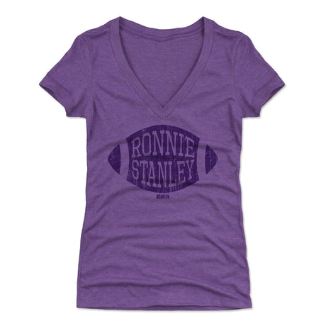 Ronnie Stanley Women's V-Neck T-Shirt | 500 LEVEL