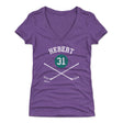 Guy Hebert Women's V-Neck T-Shirt | 500 LEVEL