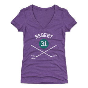 Guy Hebert Women's V-Neck T-Shirt | 500 LEVEL