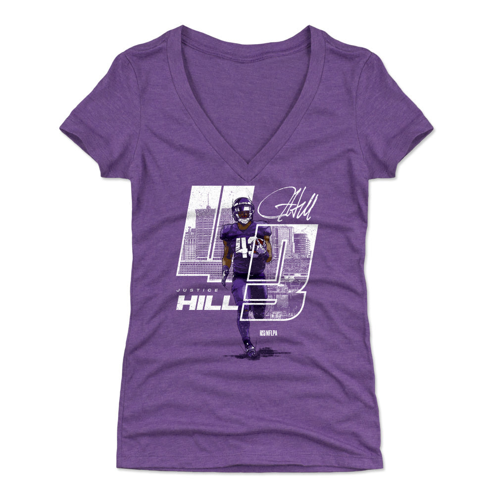 Justice Hill Women&#39;s V-Neck T-Shirt | 500 LEVEL