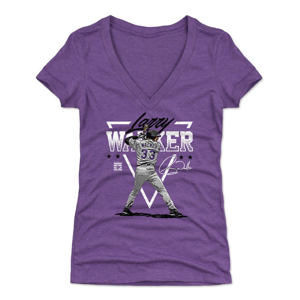 Larry Walker Women's V-Neck T-Shirt | 500 LEVEL