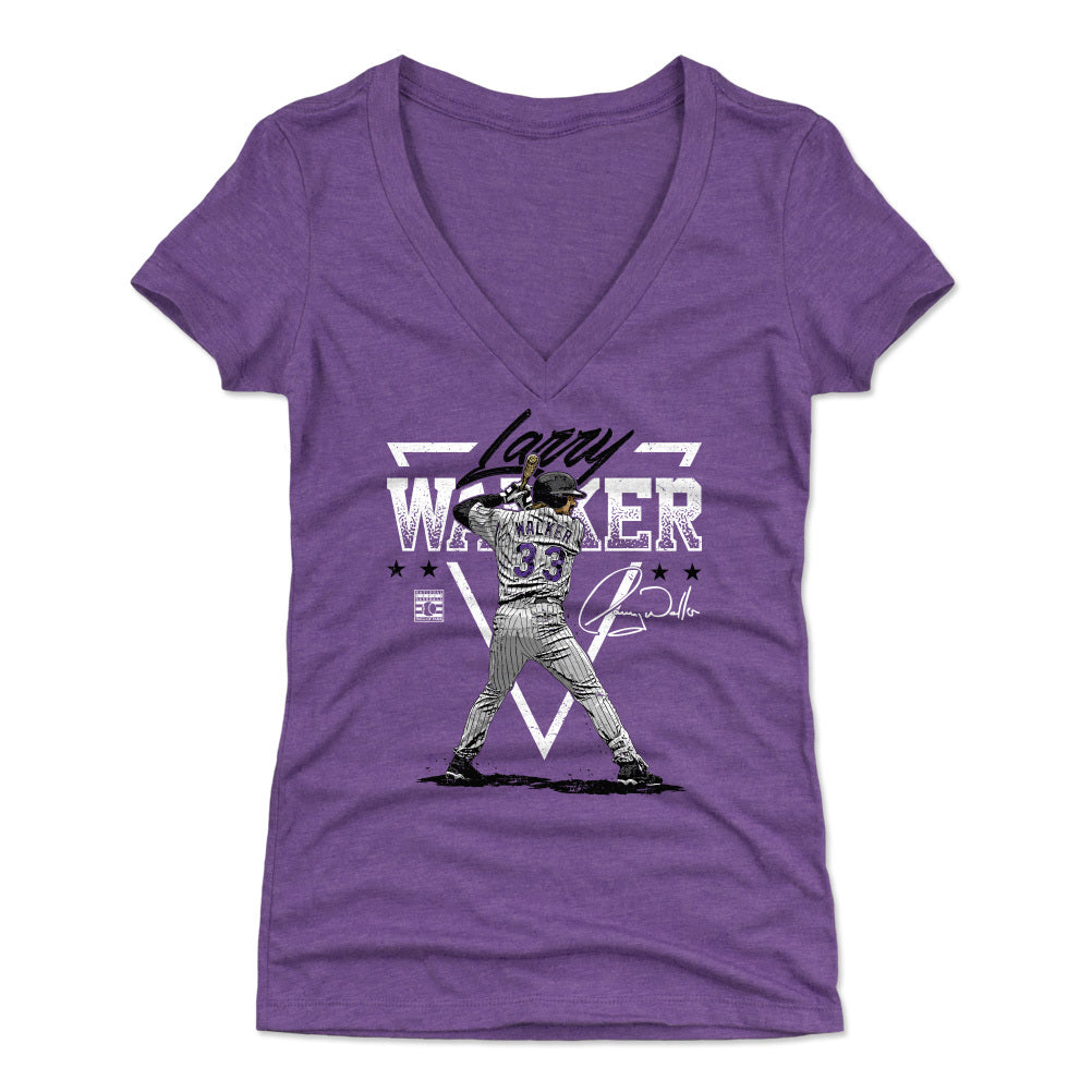 Larry Walker Women&#39;s V-Neck T-Shirt | 500 LEVEL