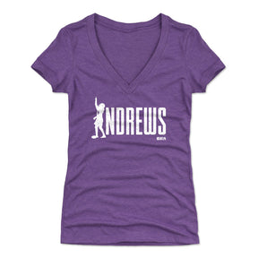 Mark Andrews Women's V-Neck T-Shirt | 500 LEVEL