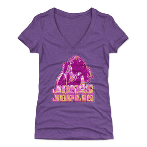 Janis Joplin Women's V-Neck T-Shirt | 500 LEVEL