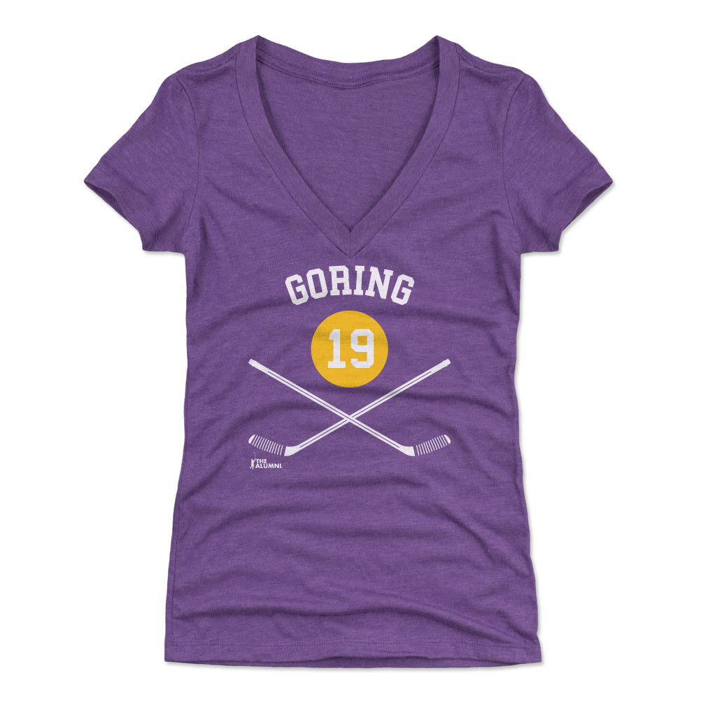 Butch Goring Women's V-Neck T-Shirt | 500 LEVEL