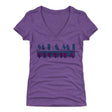 Miami Women's V-Neck T-Shirt | 500 LEVEL