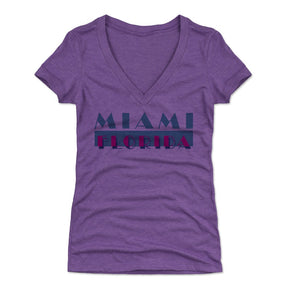 Miami Women's V-Neck T-Shirt | 500 LEVEL