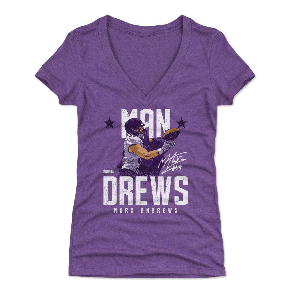Mark Andrews Women's V-Neck T-Shirt | 500 LEVEL