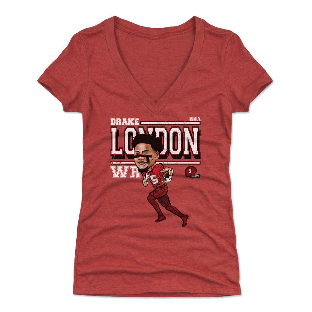 Drake London Women's V-Neck T-Shirt | 500 LEVEL