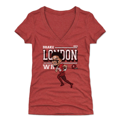 Drake London Women's V-Neck T-Shirt | 500 LEVEL