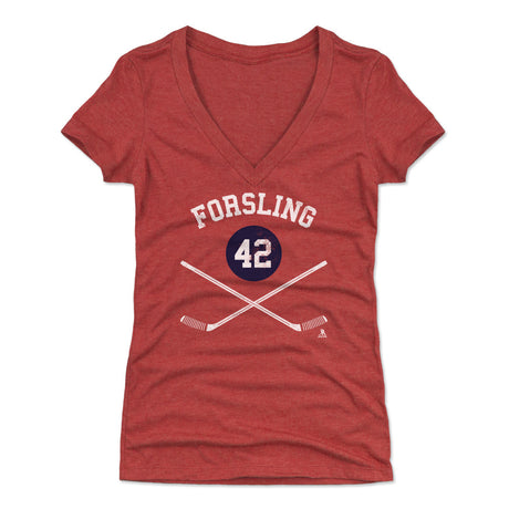 Gustav Forsling Women's V-Neck T-Shirt | 500 LEVEL