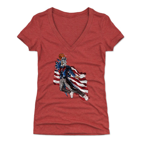 USA Women's V-Neck T-Shirt | 500 LEVEL