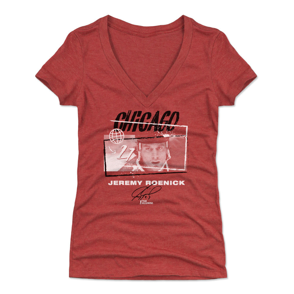 Jeremy Roenick Women&#39;s V-Neck T-Shirt | 500 LEVEL
