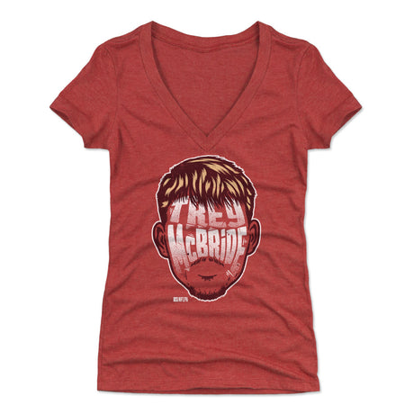 Trey McBride Women's V-Neck T-Shirt | 500 LEVEL