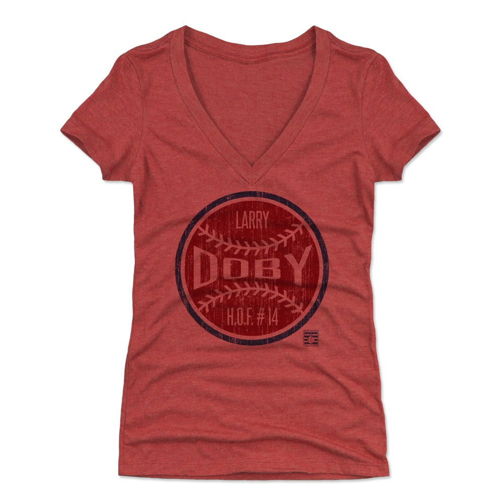 Larry Doby Women's V-Neck T-Shirt | 500 LEVEL